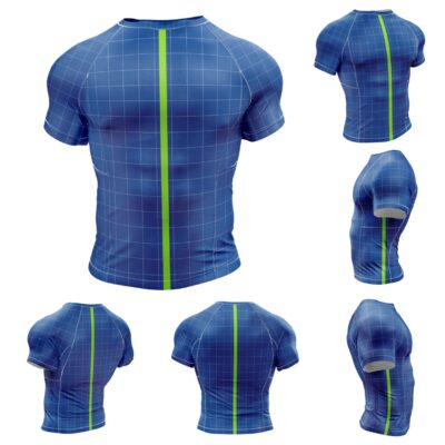 Mockup Camisa Raglan-Masculina-Manga Curta-Gola Redonda-Modelo 008