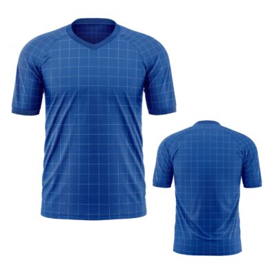 Mockup Camisa Raglan-Masculina-Manga Curta-Gola V-Modelo 001
