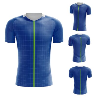Mockup Camisa Raglan-Masculina-Manga Curta-Gola V-Modelo 009