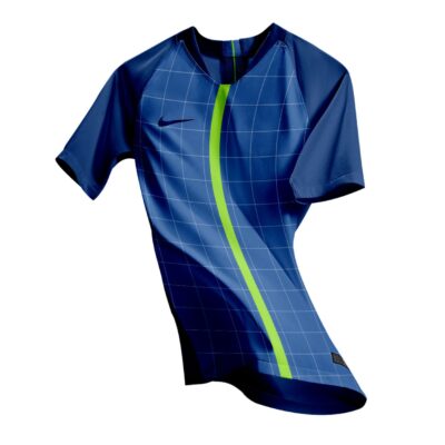 Mockup Camisa Raglan-Masculina-Manga Curta-Gola V-Modelo 011