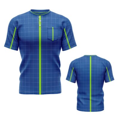 Mockup Camisa Tradicional-Masculina-Manga Curta-Gola Portuguesa-Modelo 001