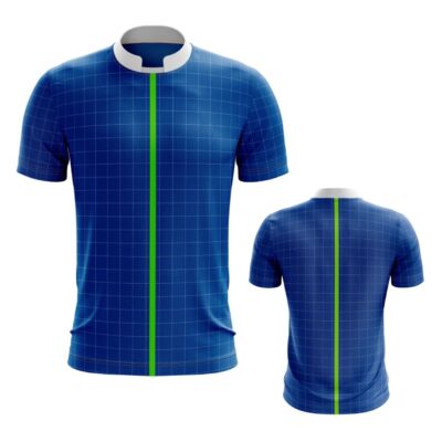 Mockup Camisa Tradicional-Masculina-Manga Curta-Gola Padre-Modelo 004