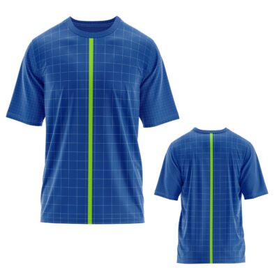 Mockup Camisa Tradicional-Masculina-Manga Curta-Gola Redonda-Modelo 002