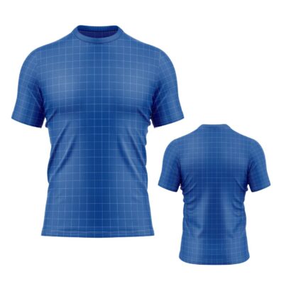 Mockup Camisa Tradicional-Masculina-Manga Curta-Gola Redonda-Modelo 008