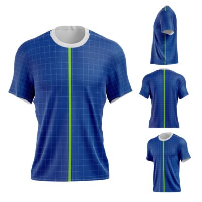 Mockup Camisa Tradicional-Masculina-Manga Curta-Gola Redonda-Modelo 012