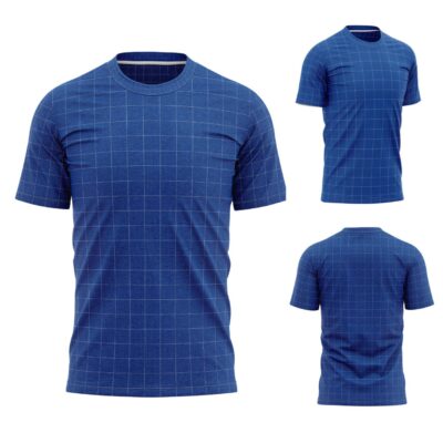 Mockup Camisa Tradicional-Masculina-Manga Curta-Gola Redonda-Modelo 018