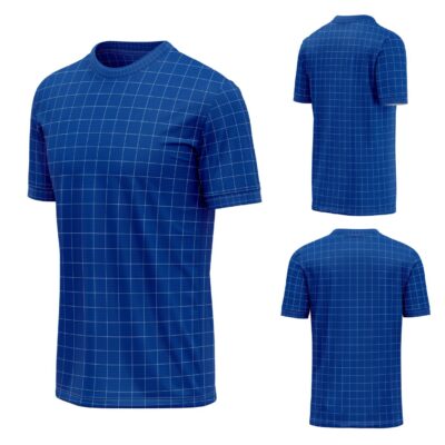 Mockup Camisa Tradicional-Masculina-Manga Curta-Gola Redonda-Modelo 020
