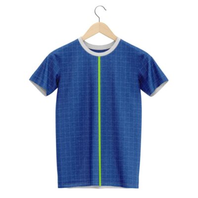 Mockup Camisa Tradicional-Masculina-Manga Curta-com Cabide-Modelo 001
